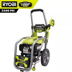 Ryobi RY803325 Cold Water Gas Pressure Washer 3300PSI 2.5GPM Honda GCV200 Engine